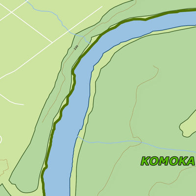 Xavier Maps Ontario Provincial Park: Komoka digital map