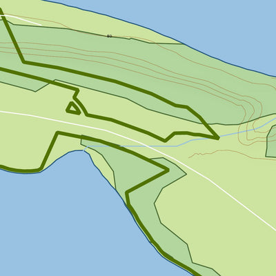 Xavier Maps Ontario Provincial Park: Lake on the Mountain digital map