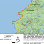 Xavier Maps Ontario Provincial Park: Lake Superior Part 11 bundle exclusive