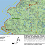 Xavier Maps Ontario Provincial Park: Lake Superior Part 9 bundle exclusive
