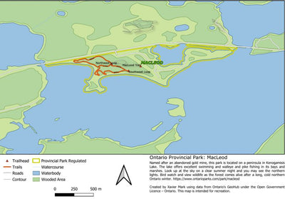 Xavier Maps Ontario Provincial Park: MacLeod bundle exclusive
