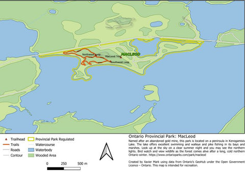 Xavier Maps Ontario Provincial Park: MacLeod bundle exclusive