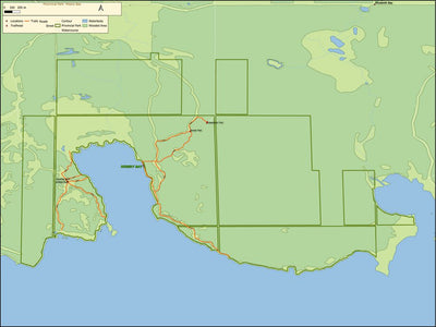 Xavier Maps Ontario Provincial Park: Misery Bay digital map