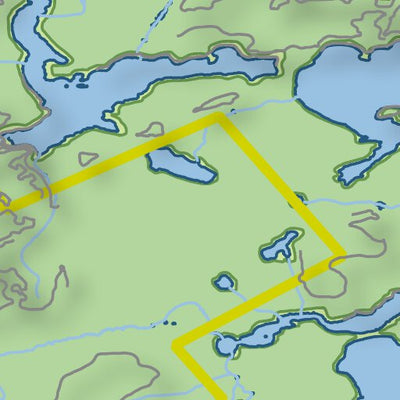 Xavier Maps Ontario Provincial Park: Missinaibi Map Bundle bundle