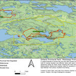 Xavier Maps Ontario Provincial Park: Mississagi bundle exclusive