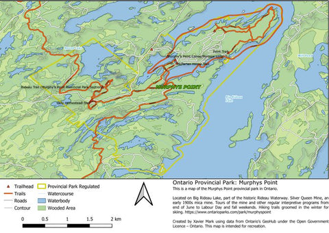 Xavier Maps Ontario Provincial Park: Murphys Point bundle exclusive