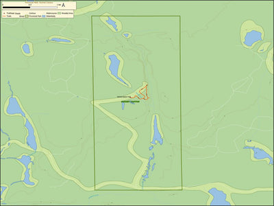Xavier Maps Ontario Provincial Park: Ouimet Canyon digital map