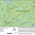 Xavier Maps Ontario Provincial Park: Oxtongue River-Ragged Falls bundle exclusive