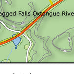 Xavier Maps Ontario Provincial Park: Oxtongue River-Ragged Falls bundle exclusive