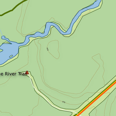 Xavier Maps Ontario Provincial Park: Oxtongue River-Ragged Falls digital map