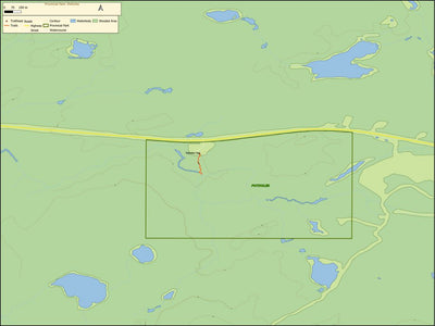 Xavier Maps Ontario Provincial Park: Potholes digital map