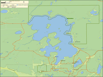 Xavier Maps Ontario Provincial Park: René Brunelle digital map