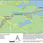 Xavier Maps Ontario Provincial Park: Rushing River bundle exclusive