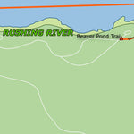 Xavier Maps Ontario Provincial Park: Rushing River digital map