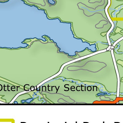 Xavier Maps Ontario Provincial Park: Sandbar Lake bundle exclusive