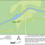 Xavier Maps Ontario Provincial Park: Sauble Falls bundle exclusive
