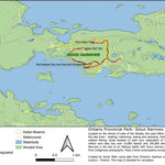 Xavier Maps Ontario Provincial Park: Sioux Narrows bundle exclusive