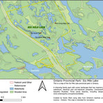 Xavier Maps Ontario Provincial Park: Six Mile Lake bundle exclusive