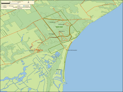 Xavier Maps Ontario Provincial Park: Turkey Point digital map