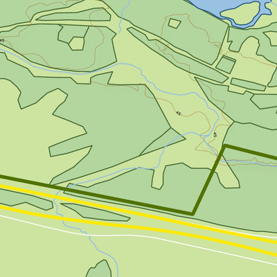 Xavier Maps Ontario Provincial Park: Voyageur digital map