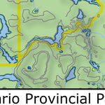 Xavier Maps Ontario Provincial Park: Wakami Lake and Addition bundle exclusive