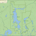 Xavier Maps Ontario Provincial Park: Wakami Lake and Addition digital map