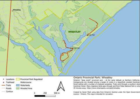 Xavier Maps Ontario Provincial Park: Wheatley bundle exclusive