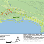 Xavier Maps Ontario Provincial Park: Windy Lake bundle exclusive