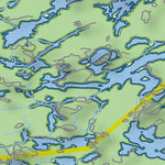 Xavier Maps Ontario Provincial Park: Woodland Caribou Map Bundle bundle