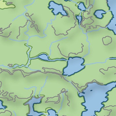 Xavier Maps Ontario Provincial Park: Woodland Caribou Part 12 digital map