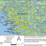 Xavier Maps Ontario Provincial Parks and Nature Reserves: Natural Environment Map Bundle bundle