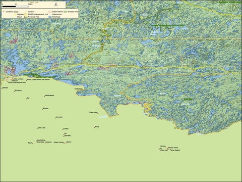 Ontario - Wildlife Management Unit (WMU) - 11A Preview 1