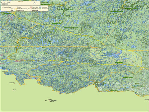 Ontario - Wildlife Management Unit (WMU) - 12B Preview 1