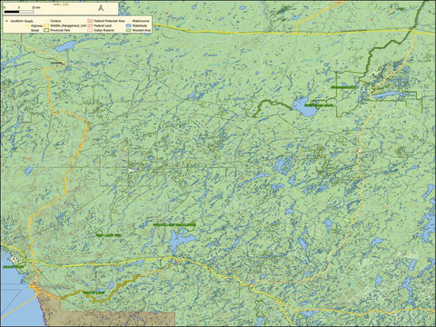 Ontario - Wildlife Management Unit (WMU) - 21B Preview 1