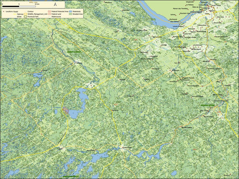 Ontario - Wildlife Management Unit (WMU) - 64A Preview 1