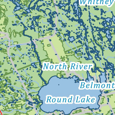 Xavier Maps Ontario - Wildlife Management Unit (WMU) - 74B digital map