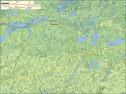 Ontario - Wildlife Management Unit (WMU) - 74B Preview 1