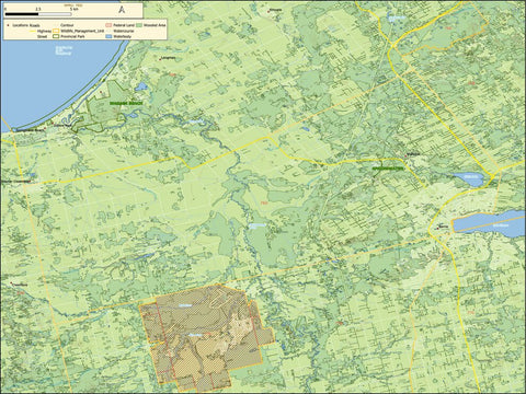 Ontario - Wildlife Management Unit (WMU) - 76D Preview 1