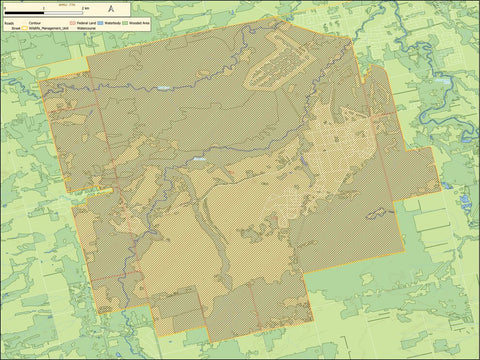 Ontario - Wildlife Management Unit (WMU) - 77A Preview 1