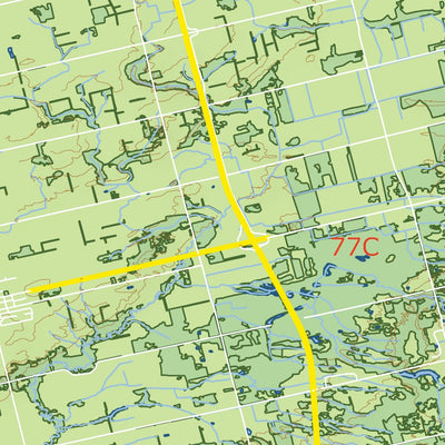 Ontario - Wildlife Management Unit (WMU) - 77C Preview 2