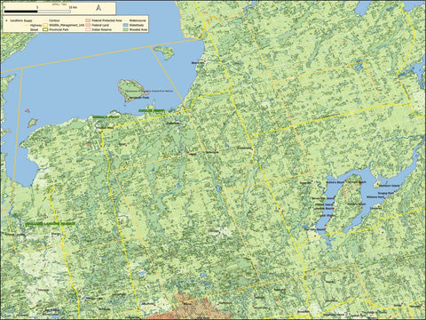 Ontario - Wildlife Management Unit (WMU) - 78A Preview 1