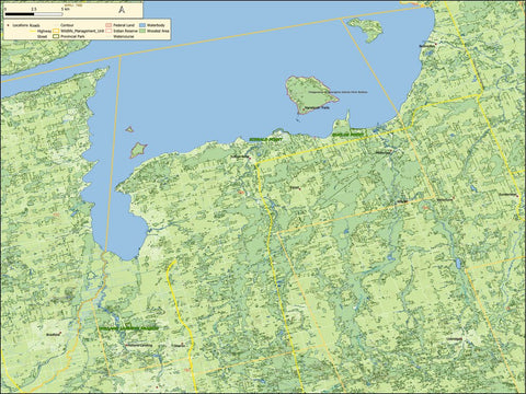 Ontario - Wildlife Management Unit (WMU) - 78B Preview 1