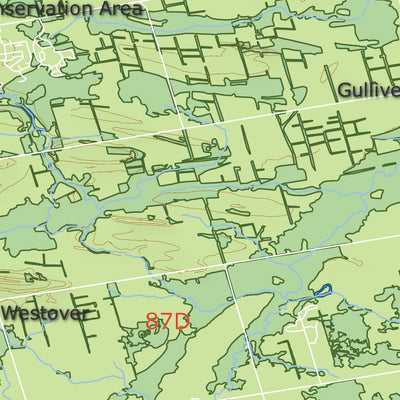 Ontario - Wildlife Management Unit (WMU) - 87D Preview 2