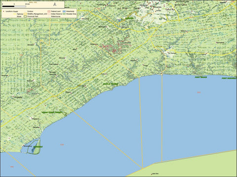 Ontario - Wildlife Management Unit (WMU) - 92C Preview 1