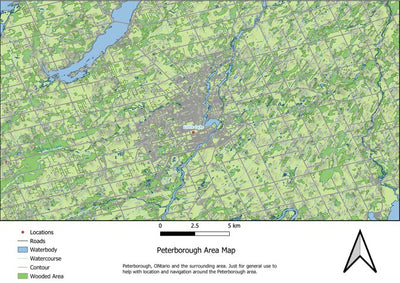 Xavier Maps Peterborough Area Map digital map