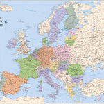 XYZ Maps European Union 2019 Post-Brexit iMap digital map