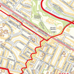 XYZ Maps XYZ Postcode Sector Map (C5) Glasgow digital map