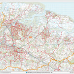 XYZ Maps XYZ Postcode Sector Map (G93) - ME - Medway digital map