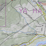 Ya Ha Tinda and Surroundings - Trail Map Preview 2