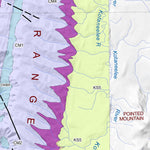 Yukon Geological Survey 095B, Fort Liard & 095C, La Biche River: Yukon Bedrock Geology digital map